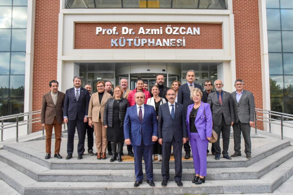 Prof. Dr. Azmi Özcan’ın Adını Kütüphanemize Verdik